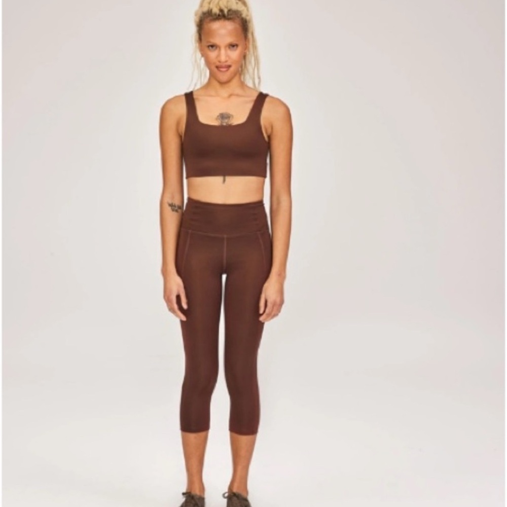 Girlfriend Collective Brown (Earth) Leggings